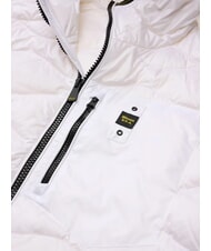 BLAUER WAVE Kurze, wattierte Daunenjacke mit Kapuze optisches Wei&szlig; - Daunenjacken f&uuml;r Herren - 5