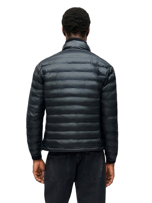 SEWALL Kurze, wattierte Daunenjacke mit hohem Kragen schwarz/grau 995 - Daunenjacken f&uuml;r Herren