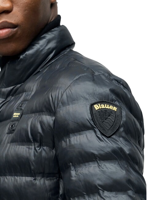 SEWALL Kurze, wattierte Daunenjacke mit hohem Kragen schwarz/grau 995 - Daunenjacken f&uuml;r Herren