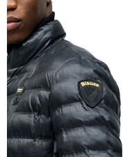 BLAUER SEWALL Kurze, wattierte Daunenjacke mit hohem Kragen schwarz/grau 995 - Daunenjacken f&uuml;r Herren - 6