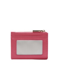 COCCINELLE METALLIC SOFT Flache Geldb&ouml;rse aus strukturiertem Leder - Brieftaschen Damen