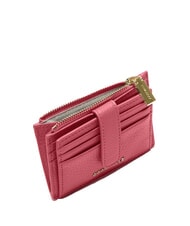 COCCINELLE METALLIC SOFT Flache Geldb&ouml;rse aus strukturiertem Leder Rosenholz - Brieftaschen Damen - 3