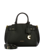 COCCINELLE KLICHE Mini-Handtasche mit Schulterriemen Schwarz - Damentaschen - 4