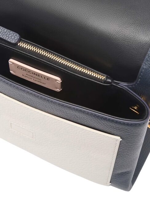 CAMPIONARIO - DORIAN BICOLOR Schultertasche aus Leder multifriris - Damentaschen
