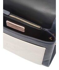 COCCINELLE CAMPIONARIO - DORIAN BICOLOR Schultertasche aus Leder multifriris - Damentaschen - 4