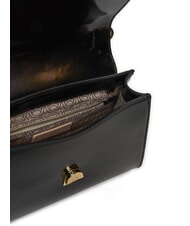 COCCINELLE DEW SHINY CALF Handtasche mit Schulterriemen Schwarz - Damentaschen - 4