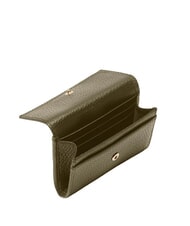 COCCINELLE METALLIC SOFT Kartenetui aus geh&auml;mmertem Leder Lorbeergr&uuml;n - Brieftaschen Damen - 2