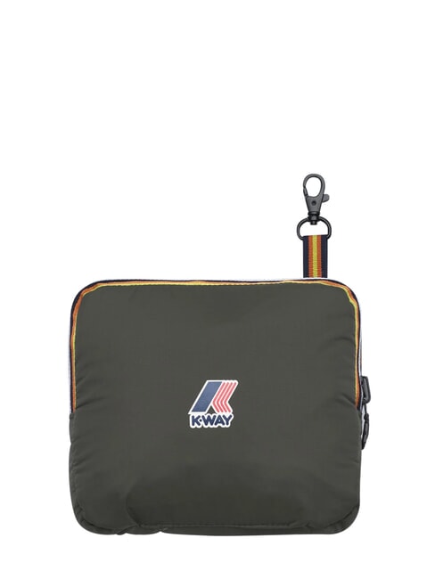 LE VRAI 4.0 MICHEL Faltbarer Rucksack gr&uuml;n schw&auml;rzlich - Rucks&auml;cke f&uuml;r Schule &amp; Freizeit