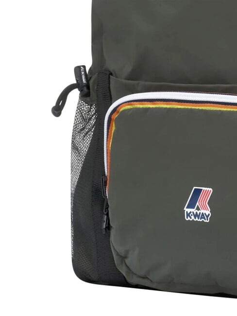 LE VRAI 4.0 MICHEL Faltbarer Rucksack gr&uuml;n schw&auml;rzlich - Rucks&auml;cke f&uuml;r Schule &amp; Freizeit