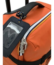 KWAY BLOSSAC  Wasserdichter Handgep&auml;ckwagen orange br&auml;unlich-schwarz - Handgep&auml;ck - 6