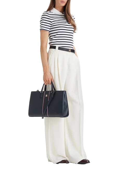 TH DAILY Handtasche mit Schulterriemen Raum blau - Damentaschen