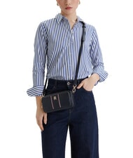 TOMMY HILFIGER TH DAILY Mini-Schultertasche mit Schultergurt Raum blau - Damentaschen - 2