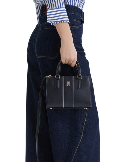 TH DAILY Mini-Handtasche mit Schulterriemen Raum blau - Damentaschen