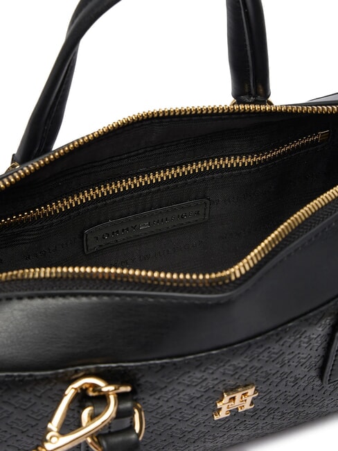 TH DAILY Schultertasche mit Schultergurt Schwarz - Damentaschen