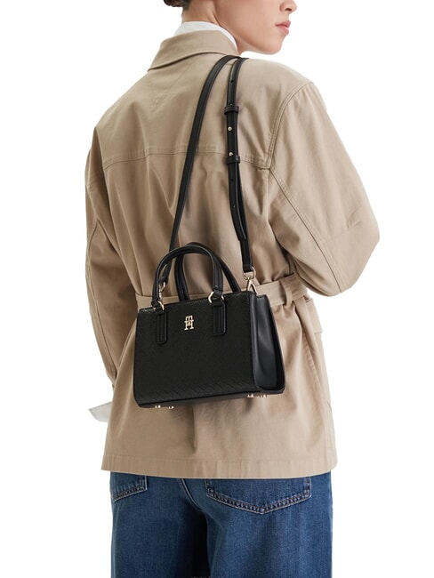 TH DAILY Handtasche mit Schulterriemen Schwarz - Damentaschen