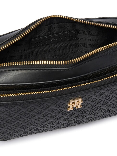 TH DAILY Mini-Schultertasche / Umh&auml;ngetasche Schwarz - Damentaschen