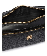 TOMMY HILFIGER TH DAILY Mini-Schultertasche / Umh&auml;ngetasche Schwarz - Damentaschen - 5