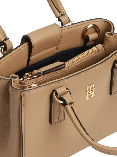 TH DAILY Mini-Handtasche mit Schulterriemen Safari-Leinwand - Damentaschen