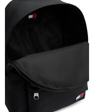 TOMMY HILFIGER TJ ESS DAILY Rucksack aus recyceltem Nylon Schwarz - Rucks&auml;cke f&uuml;r Schule &amp; Freizeit - 3