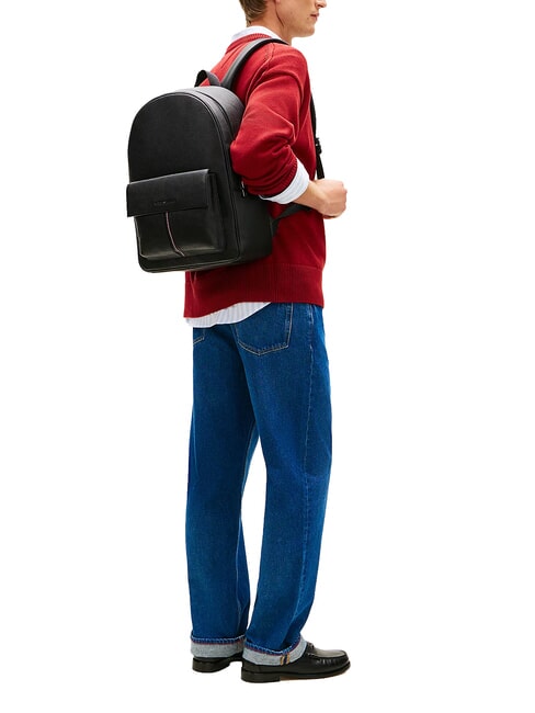 TH CENTRAL Rucksack Schwarz - Rucks&auml;cke f&uuml;r Schule &amp; Freizeit