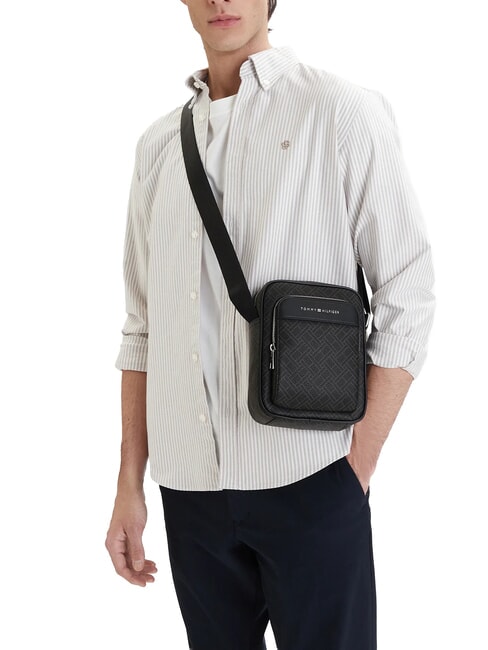 TH FLAG MONOGRAM Umh&auml;ngetasche Schwarz - Umh&auml;ngetaschen Herren