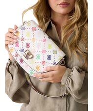 GUESS EMELIE LOGO Umh&auml;ngetasche Multi-Logo - Damentaschen - 2