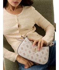 GUESS EMELIE LOGO Umh&auml;ngetasche Keks-Logo - Damentaschen - 2