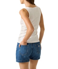 GUESS JEANS EMBRO  Alabasterwei&szlig; - T-Shirts und Tops f&uuml;r Damen - 2