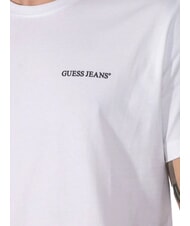 GUESS JEANS REGULAR LOGO Baumwoll-T-Shirt purwei&szlig; - Herren-T-Shirts - 3