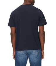 GUESS JEANS REGULAR LOGO Baumwoll-T-Shirt gewagter Ozean - Herren-T-Shirts - 2