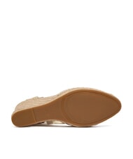GUESS CHEYIN Espadrille-Sandalen mit 10 cm Absatz wei&szlig; nat&uuml;rlich - Damenschuhe - 5