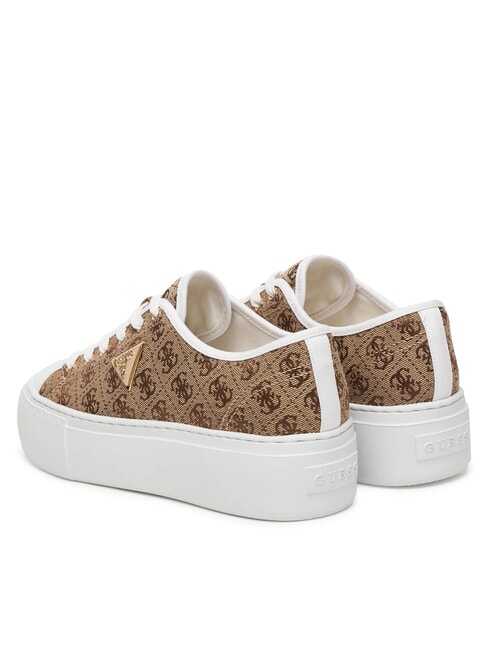 JOEZI4 Turnschuhe Beige / Braun - Damenschuhe
