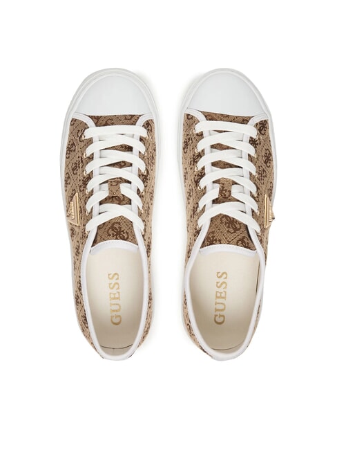 JOEZI4 Turnschuhe Beige / Braun - Damenschuhe