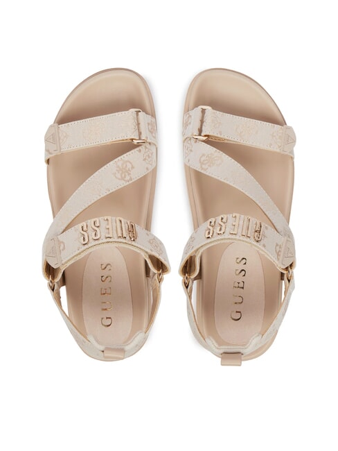 FETTA Keilsandalen CREME - Damenschuhe
