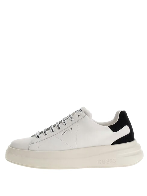 ELBA  Turnschuhe wei&szlig; schwarz - Herrenschuhe