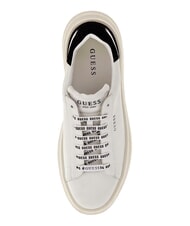 GUESS ELBA  Turnschuhe wei&szlig; schwarz - Herrenschuhe - 4
