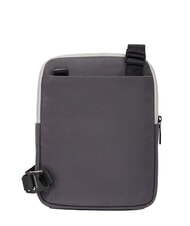 PIQUADRO BRIEF 2 iPad-Tasche aus recyceltem Stoff Grau - Umh&auml;ngetaschen Herren - 4