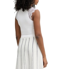 GUESS MILLIE Spitze purwei&szlig; - T-Shirts und Tops f&uuml;r Damen - 2