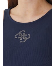 GUESS GUENDALINA Spitze blau geschw&auml;rzt - T-Shirts und Tops f&uuml;r Damen - 3