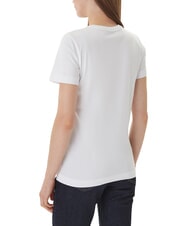 GUESS 3D SCRIPT Baumwoll-T-Shirt purwei&szlig; - T-Shirts und Tops f&uuml;r Damen - 2