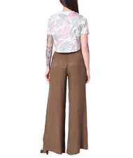 GUESS SCRIPT CROP Baumwoll-T-Shirt - T-Shirts und Tops f&uuml;r Damen