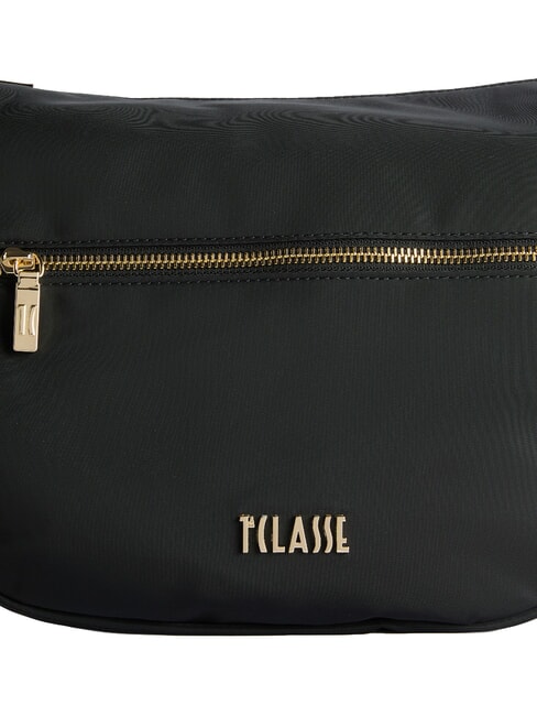 BREEZE NYLON Schultertasche, halbmondf&ouml;rmig Schwarz - Damentaschen