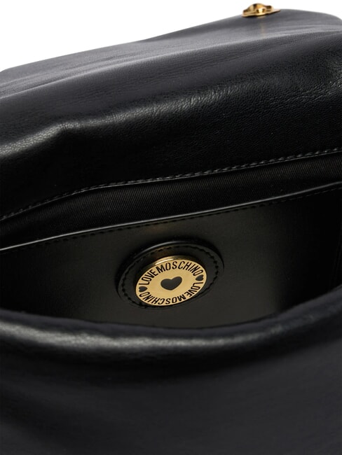 PILLOW Schultertasche mit Schultergurt Schwarz - Damentaschen