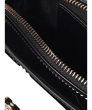 LOVE MOSCHINO ENAMELED Schultertasche, gl&auml;nzend Schwarz - Damentaschen - 4