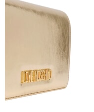 LOVE MOSCHINO SMART DAILY Clutch mit Kette Platin - Damentaschen - 5