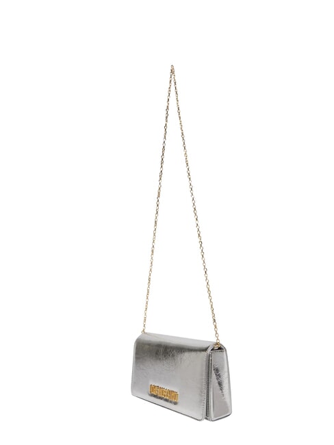 SMART DAILY Clutch mit Kette Silber- - Damentaschen