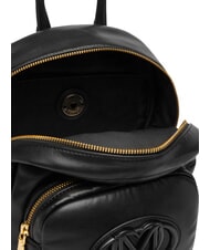 LOVE MOSCHINO PILLOW Rucksack mit Vordertasche Schwarz - Damentaschen - 5