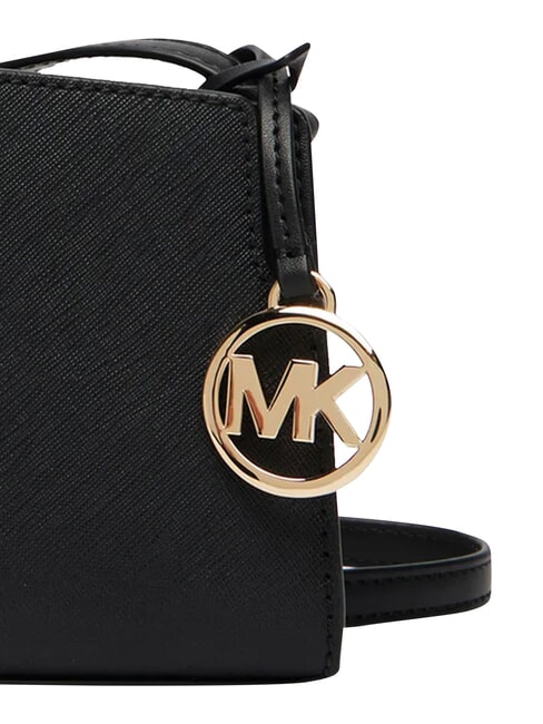 BECCA Mini-Schultertasche aus Leder Schwarz - Damentaschen