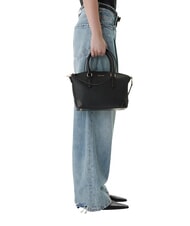 MICHAEL KORS MURPHY Handtasche mit Schulterriemen aus Leder Schwarz - Damentaschen - 2