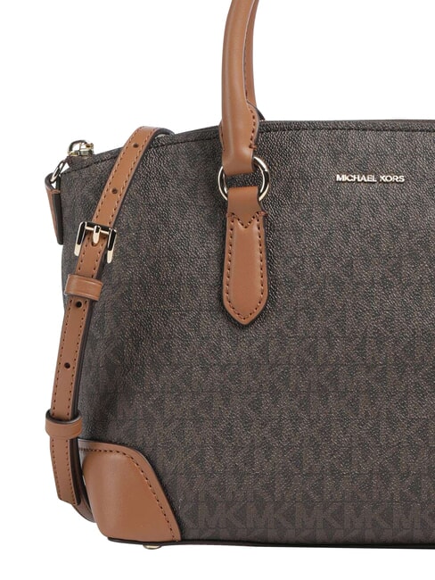 MURPHY Handtasche mit Schulterriemen aus Leder Brn/Eichel - Damentaschen